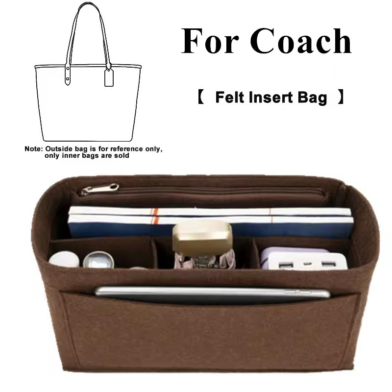 Women'S Accessories Coach - Organizer do torebki z filcu, wkładka