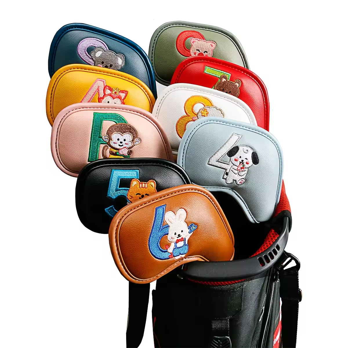 Women Accessories Gift - 9 szt. Urocze pokrowce na główki