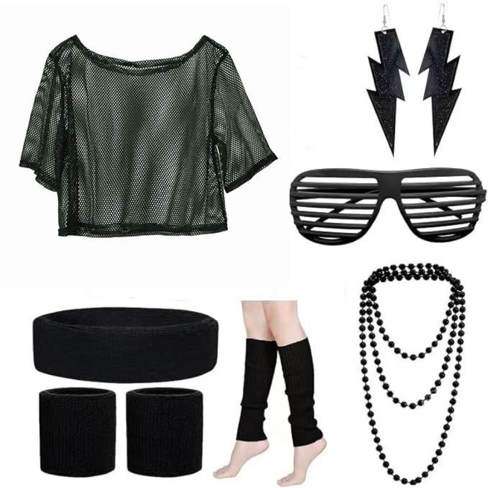 Zestaw na imprezę disco w styl – Women'S Accessories In The 80S recenzja i cena