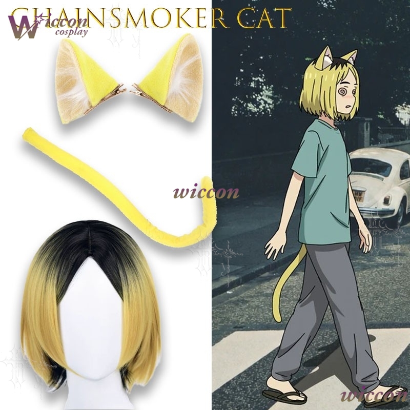 Peruka do cosplayu Chainsmoker – Women Accessories Products recenzja i cena