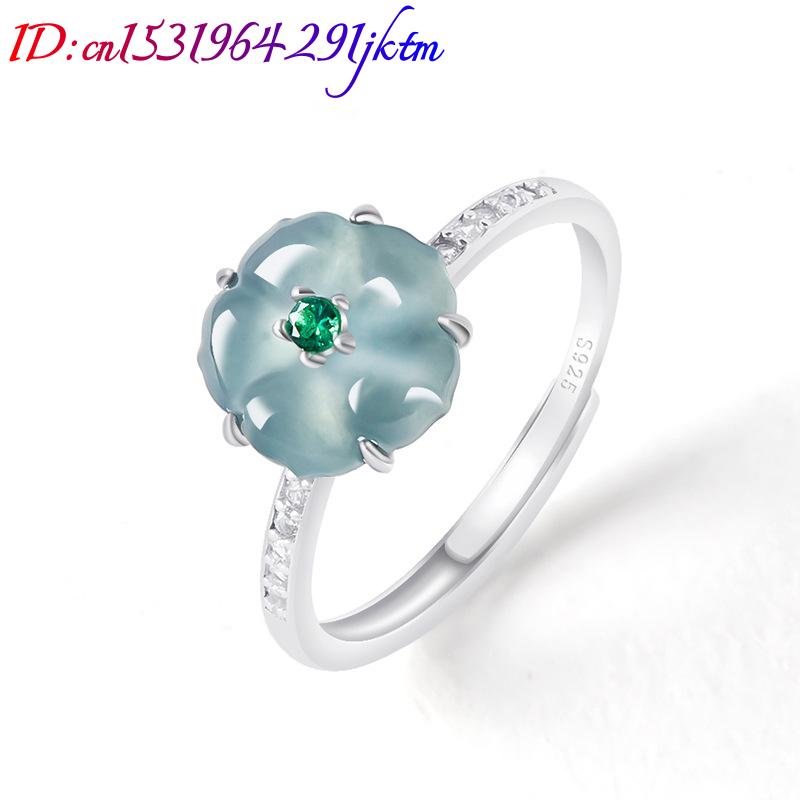 Niebieskie pierścionki z jadei – Women Accessories Gift recenzja i cena