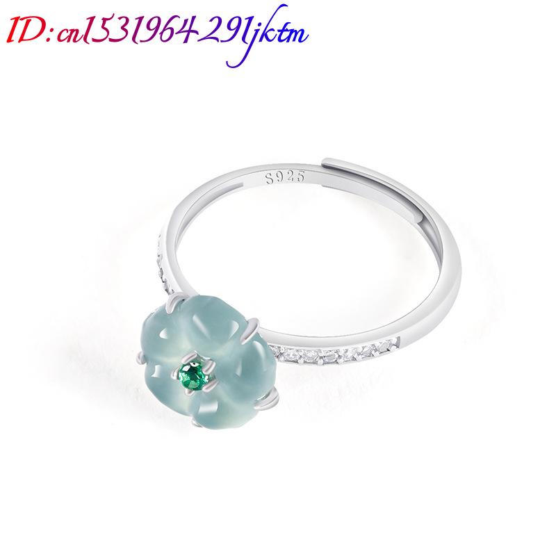 Niebieskie pierścionki z jadei – Women Accessories Gift recenzja i cena