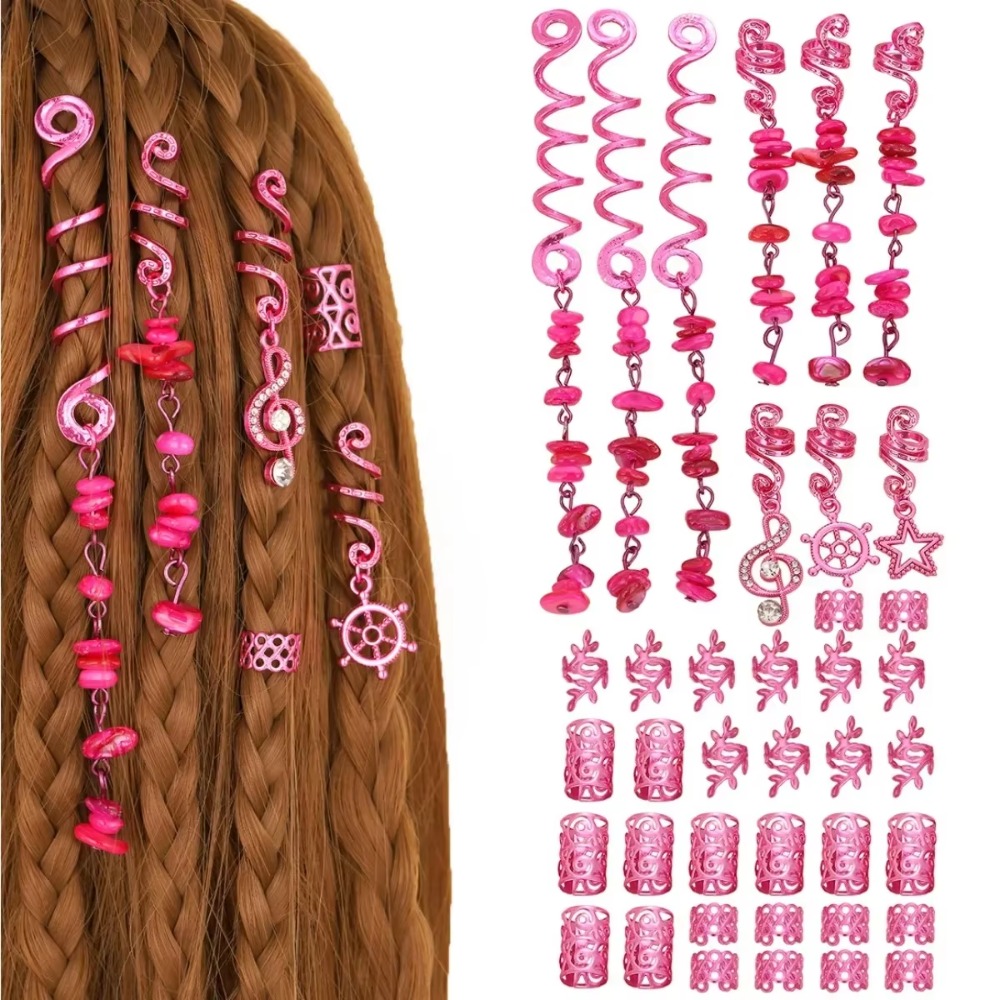 10Pcs Rose Viking Spiral 3D Ch – Women'S Viking Accessories recenzja i cena