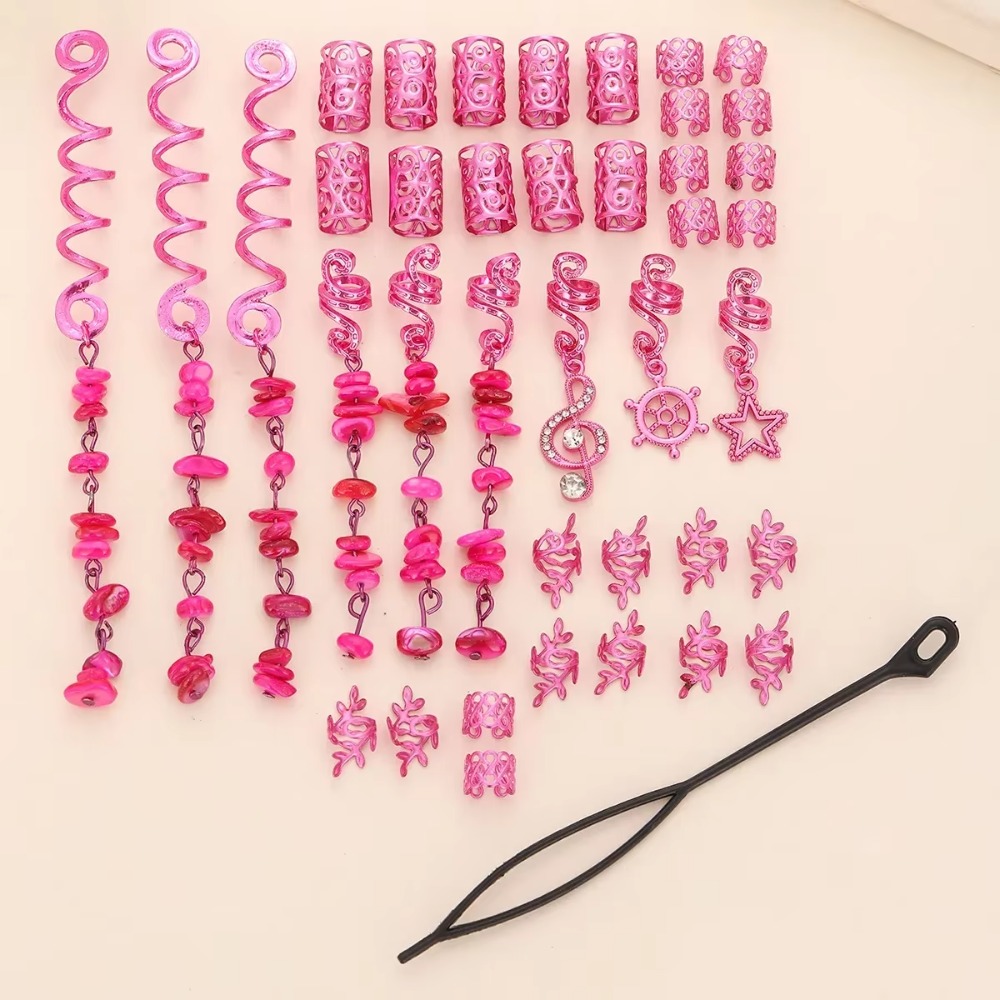 10Pcs Rose Viking Spiral 3D Ch – Women'S Viking Accessories recenzja i cena