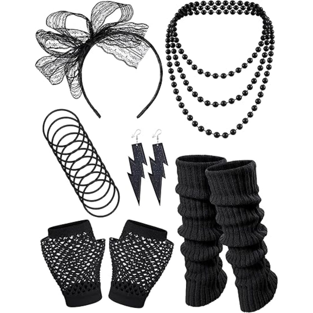 Akcesoria do kostiumów z lat 8 – Women'S Accessories In The 80S recenzja i cena