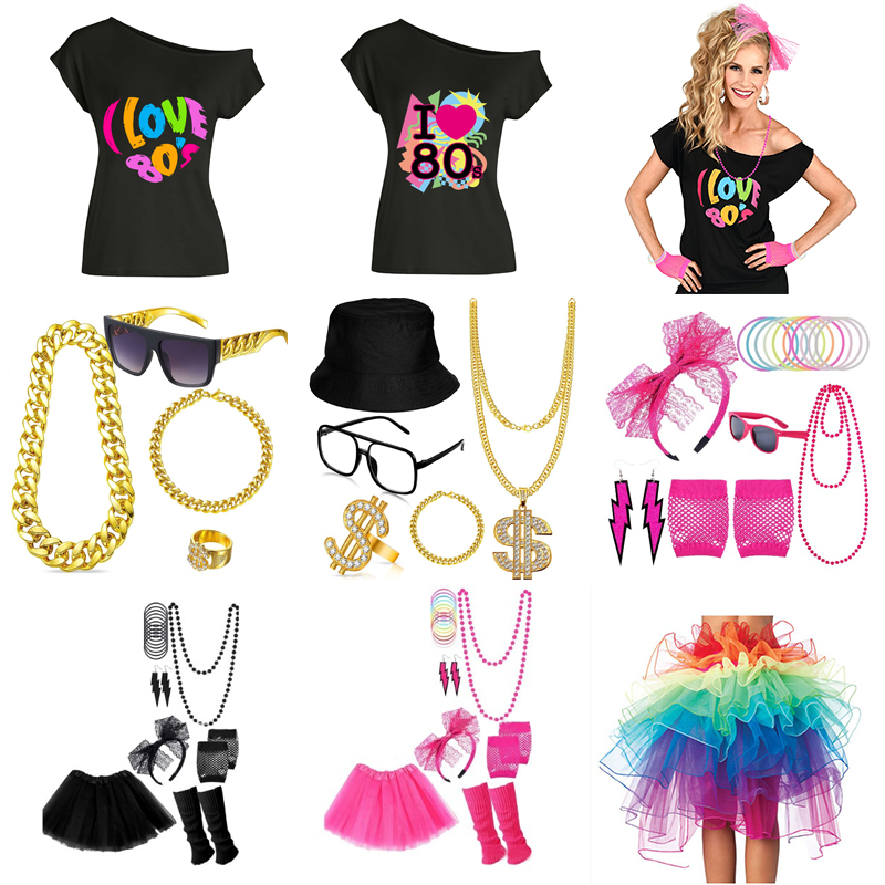Akcesoria przebranie z lat 80. – Women'S Accessories In The 80S recenzja i cena