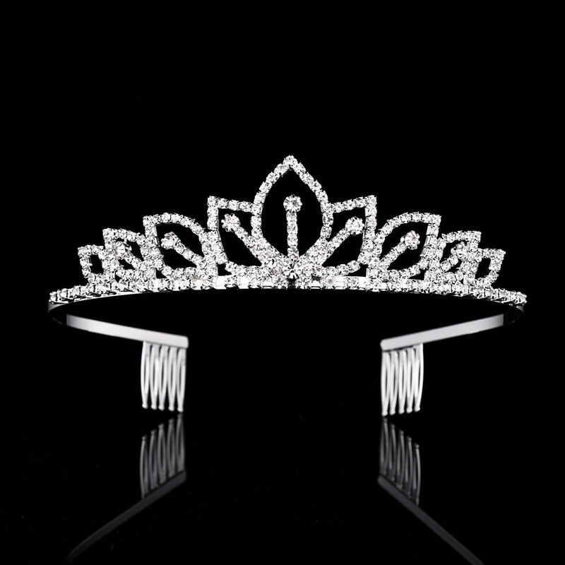 Srebrna Korona z Błyszczącymi  – Women Accessories Gift recenzja i cena