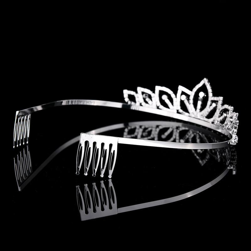 Srebrna Korona z Błyszczącymi  – Women Accessories Gift recenzja i cena