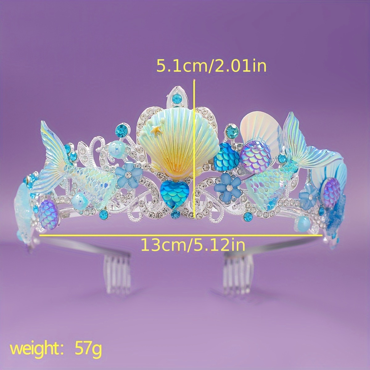 Nowa korona do włosów w stylu  – Women Accessories Gift recenzja i cena